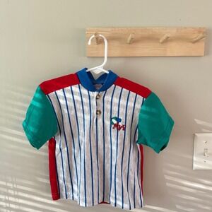 Busterbrown colorblock top 3T